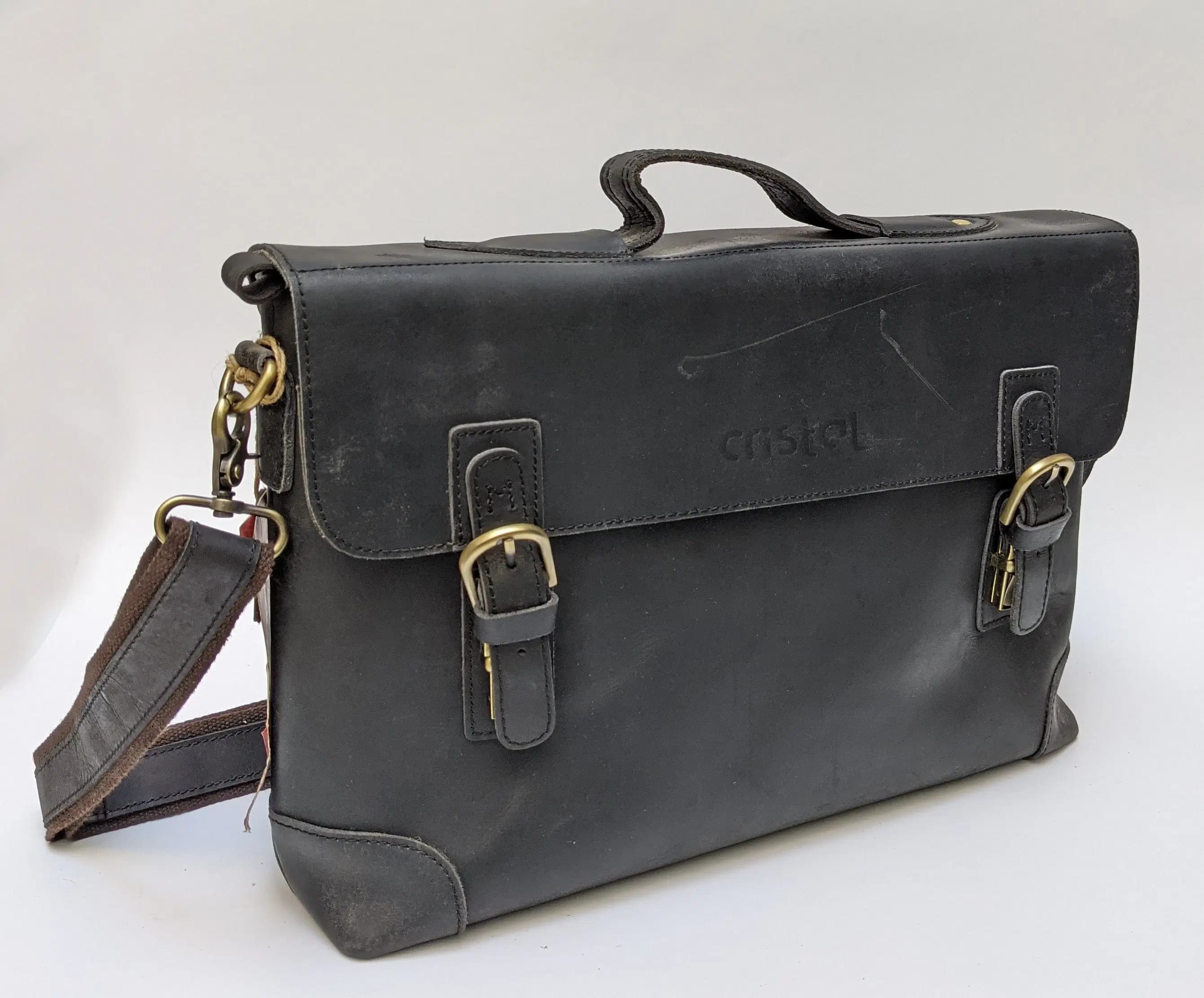 Cartable Cuir Lux Cristal Multi Couleur Ref CR-19005