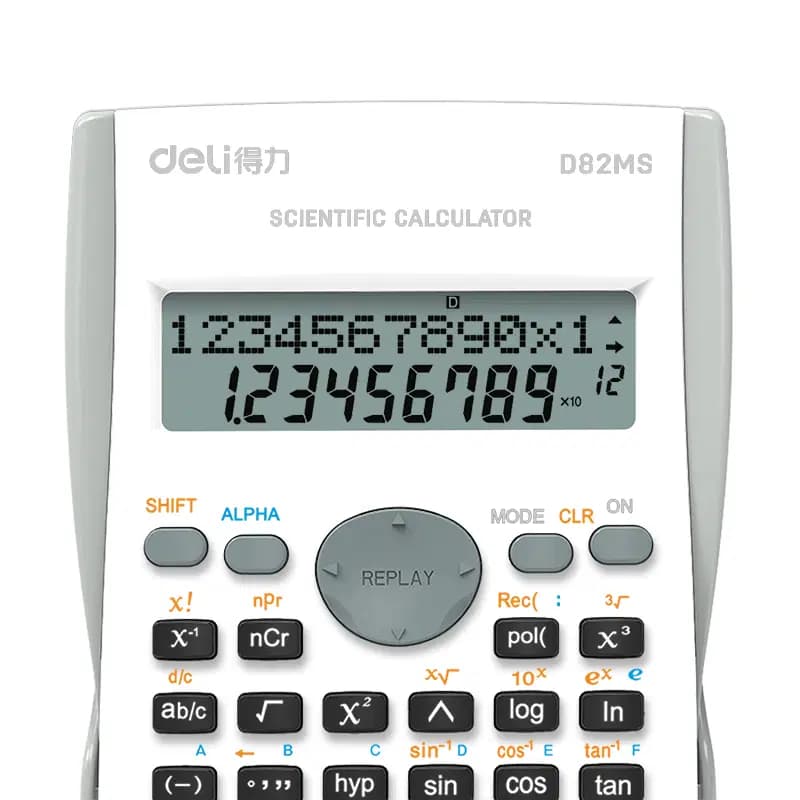 Calculatrices Scientifique 12 Chiffre 158*85*22MM White 2