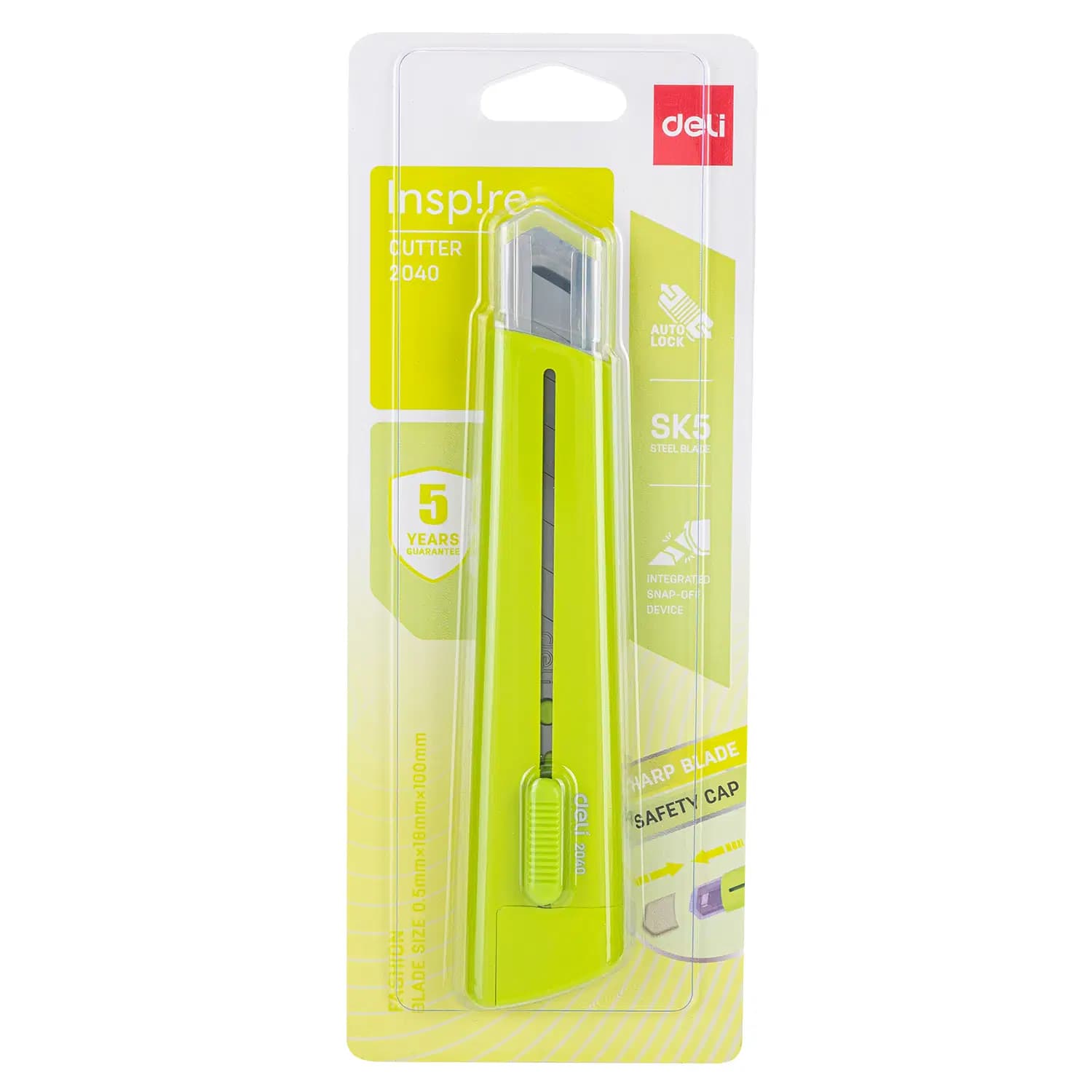 Cutteur de Bureau Red Mm en Blister Gm 3