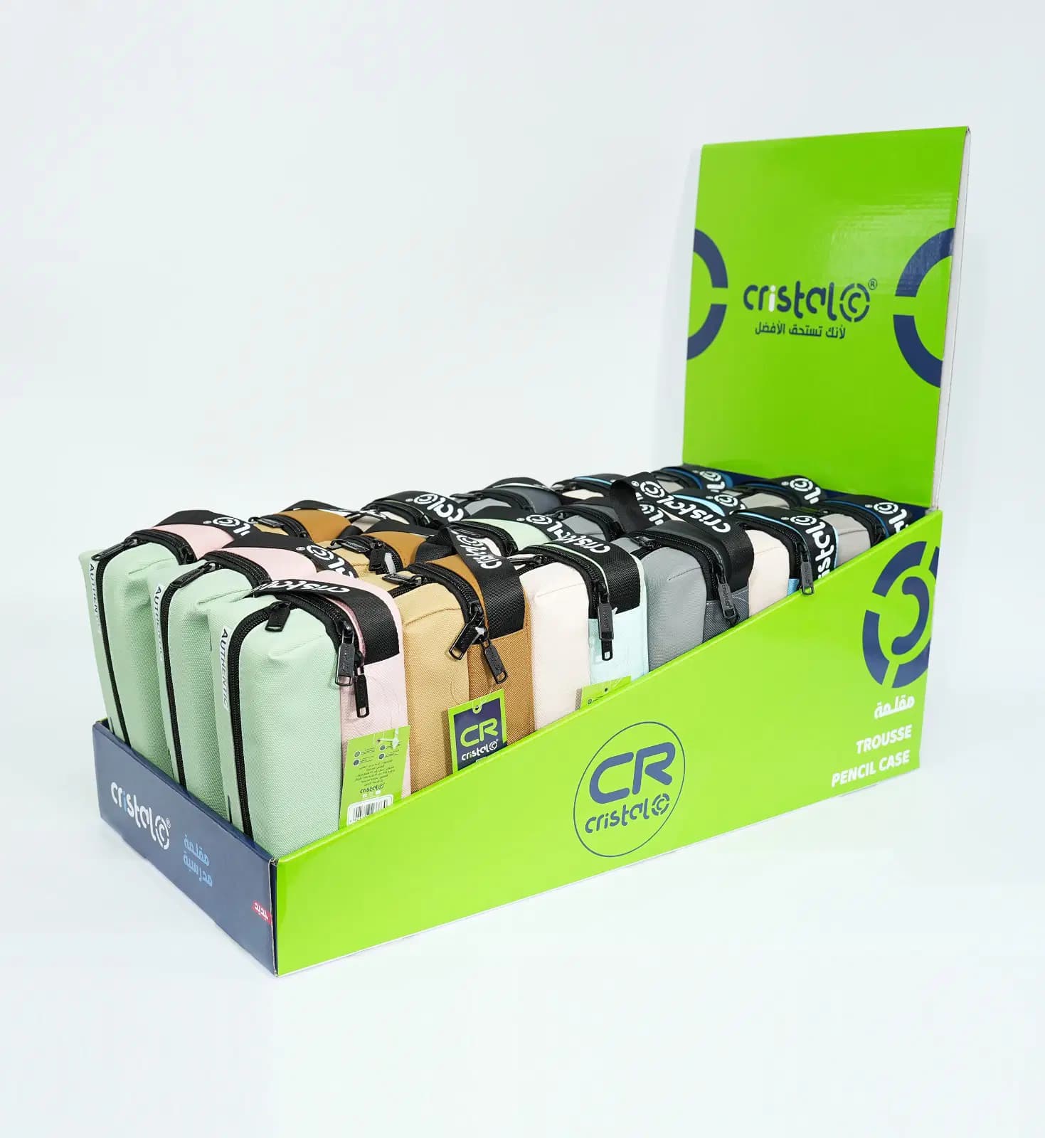 Trousse Cristal Scolaire Coul Ass CR-11032 3