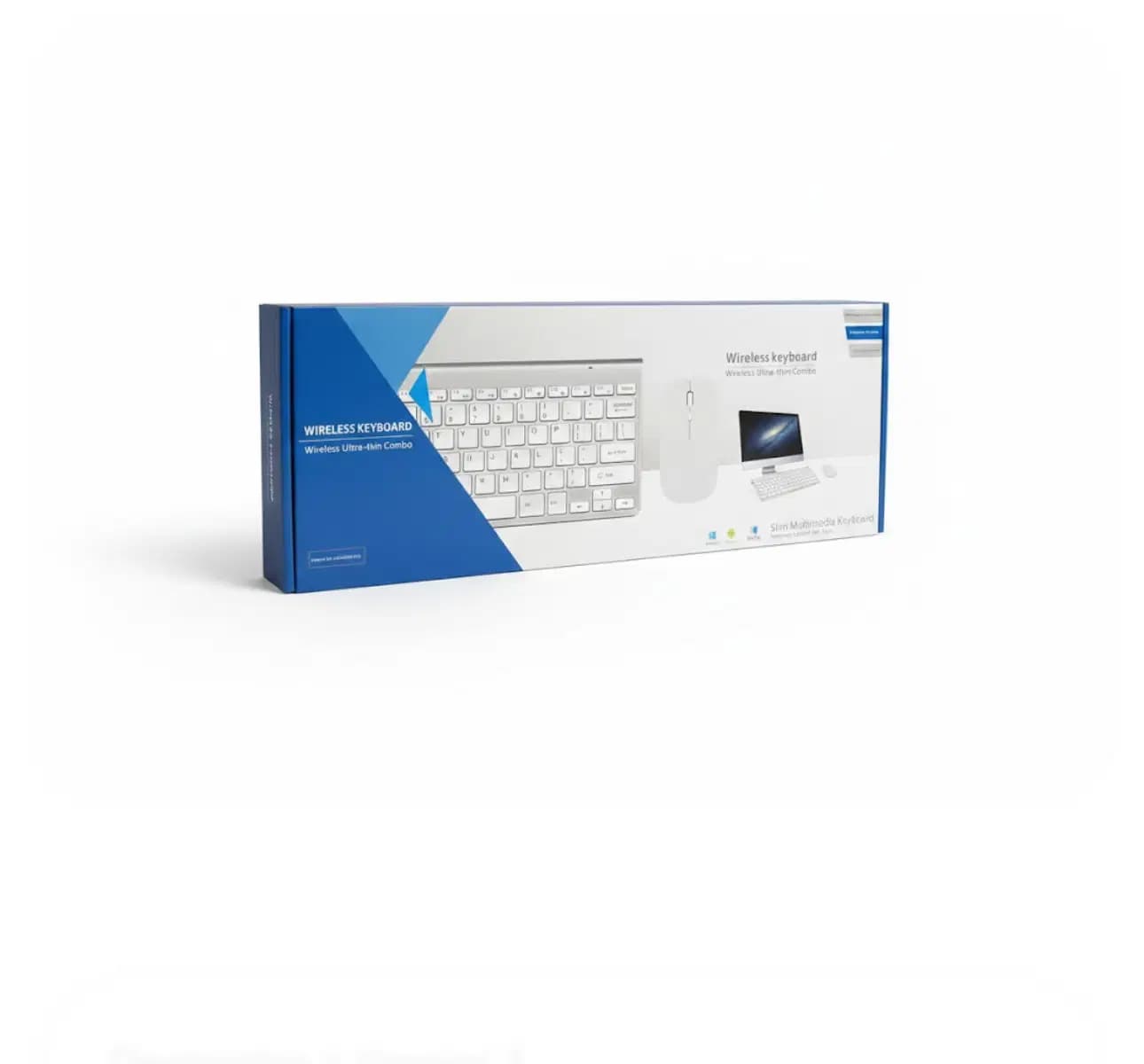 Clavier + Souris Rechargeable Bluetooth Sans Fils