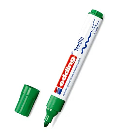 Edding 4500 Textile Marker Vert 004