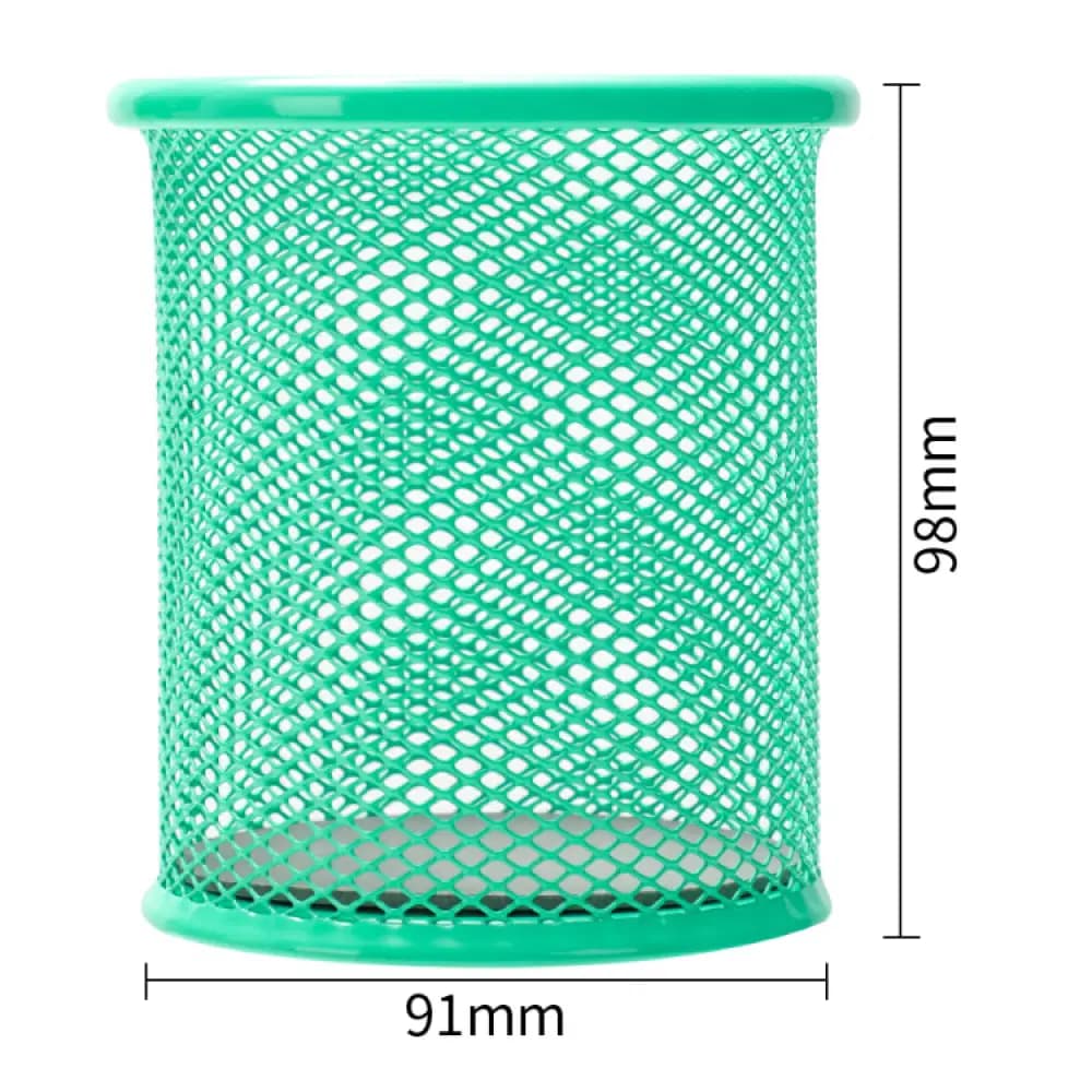Plumier de Bureau Metalique Rond Daim 91*98 Deli Ref 9153 3