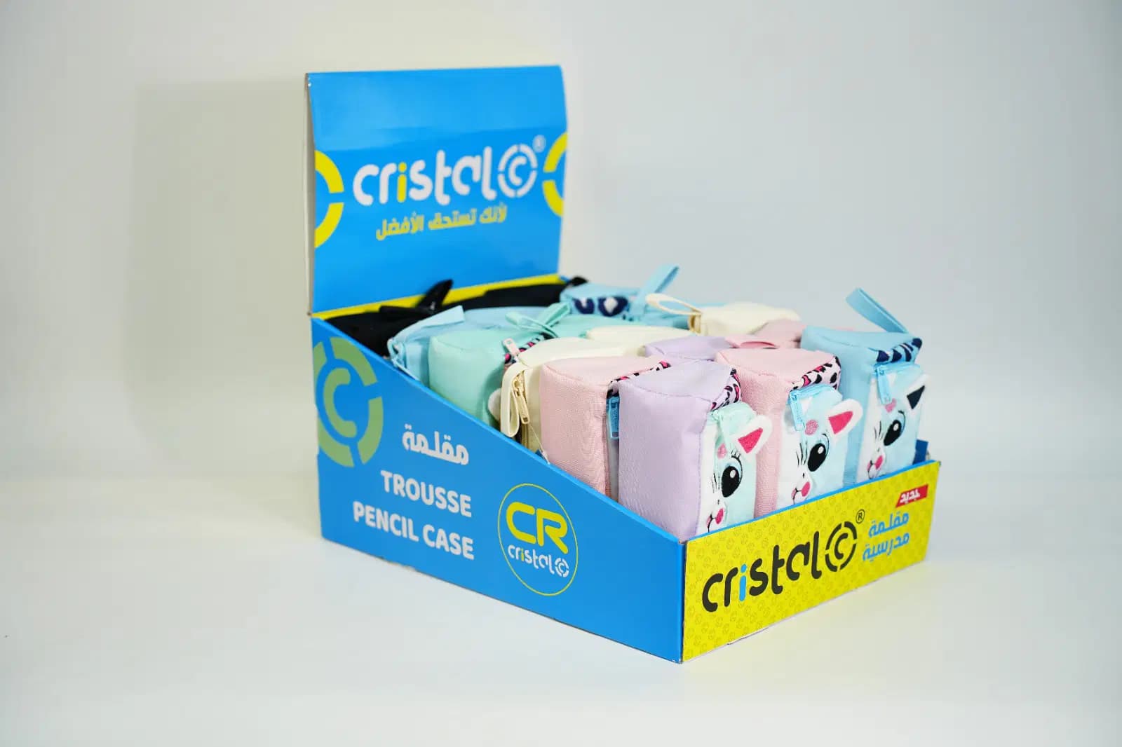Trousse Cristal Scolaire Coul Ass CR-11016 2