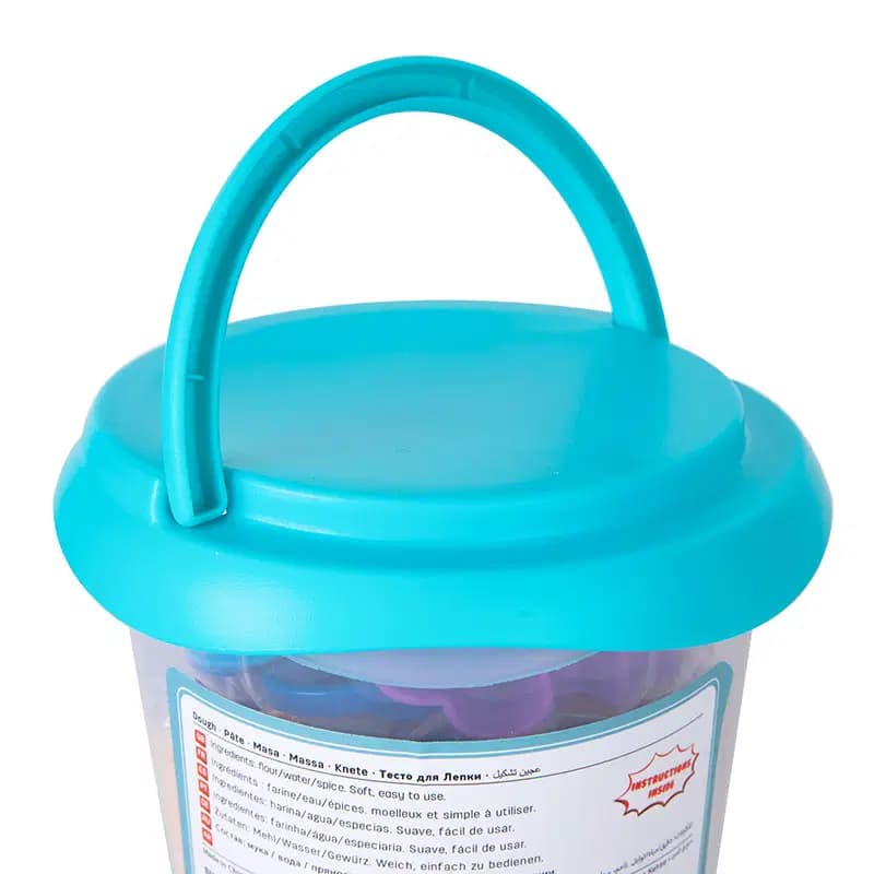 Pate a Modeler Avec Moules Pot de 24 Couleurs Explora Deli Ref ED75386 3