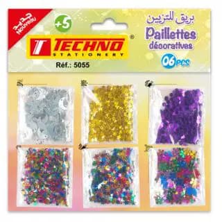 Paillettes Decoratives Jeux 06 Couleurs