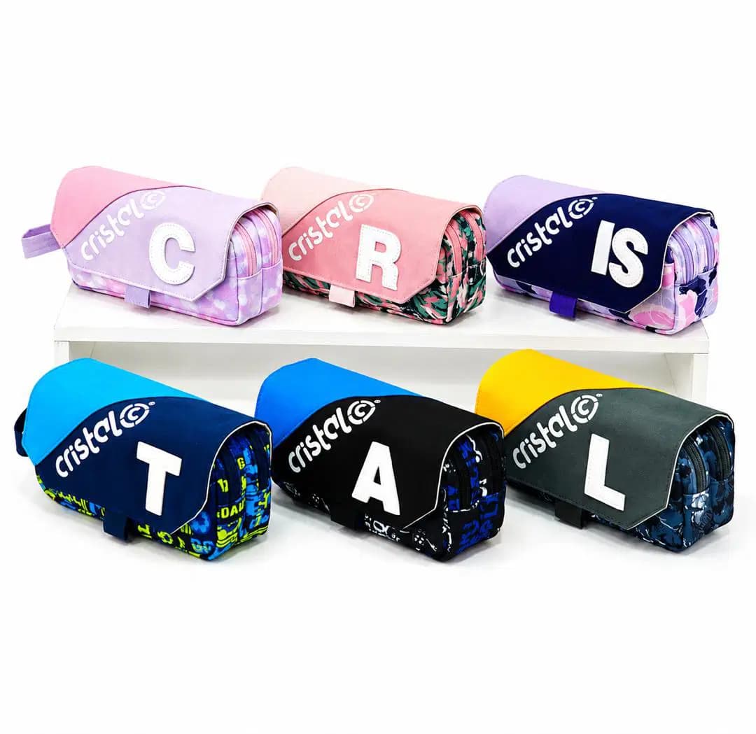 Trousse Cristal Scolaire Coul Ass CR-11014
