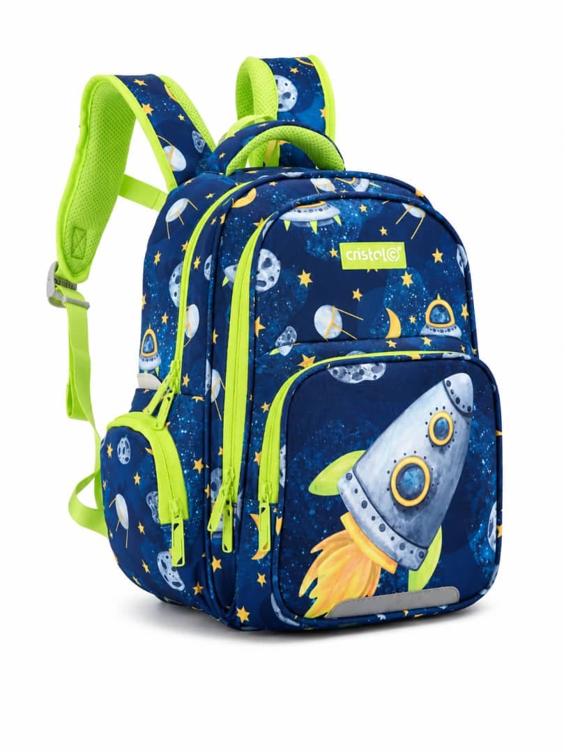 Sac a Dos Scolaire Cristal CR-5207 3