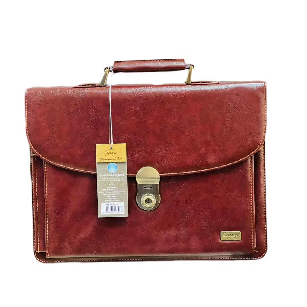 Cartable de Bureau Extravag Burgundy 23002