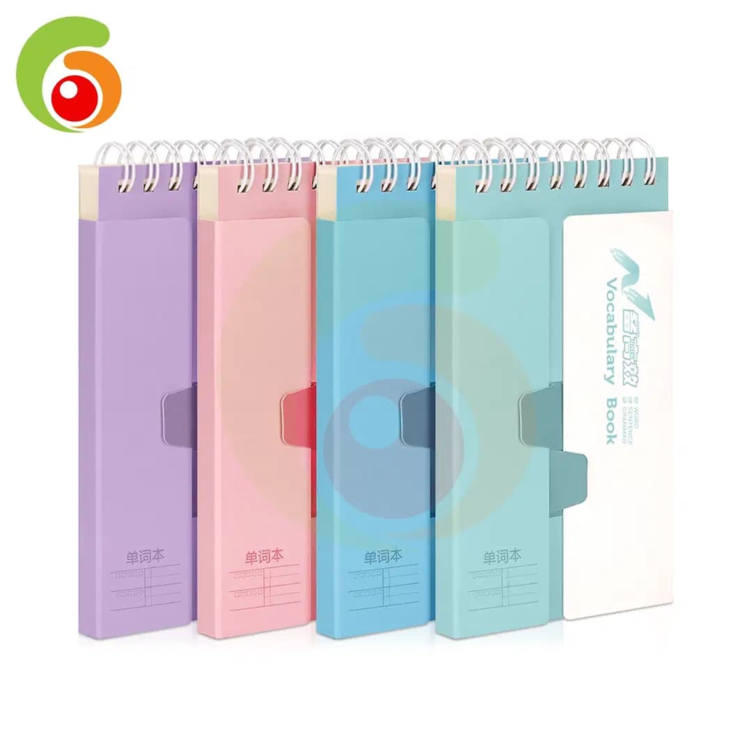 Carnet de Vocabulaire Spiral 75*130mm/ 90FS 70G Deli Ref 25997