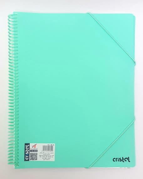 Protege Document Spiral Pastel Cristal 160 Vues CR-608 6947144416080 5