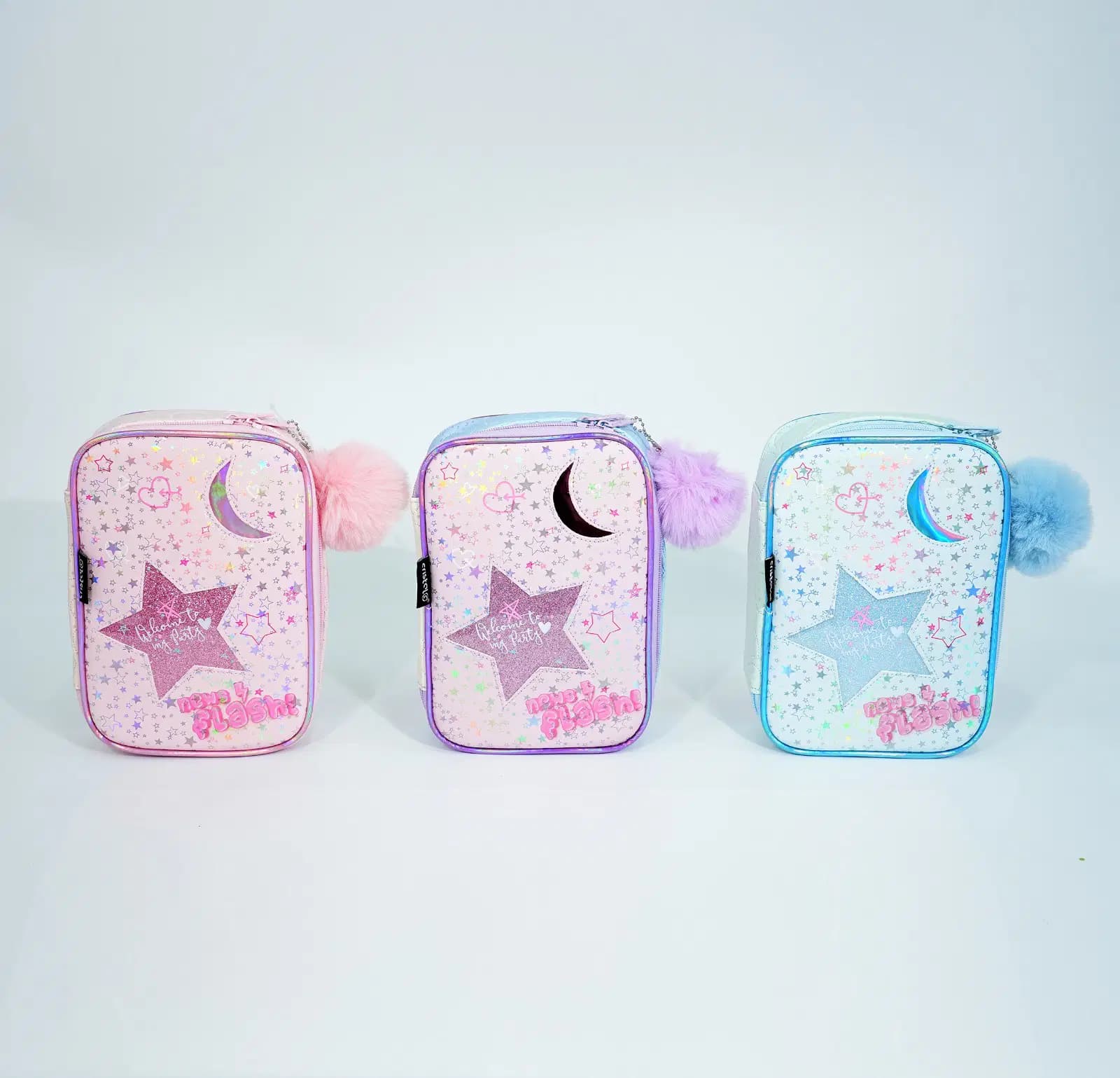 Trousse Cristal Scolaire Coul Ass CR-11036 2