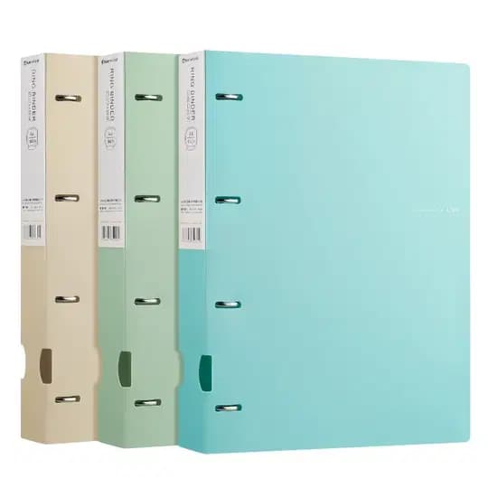 Classeur 4 Anneaux Pvc CY5254 Pastel 2