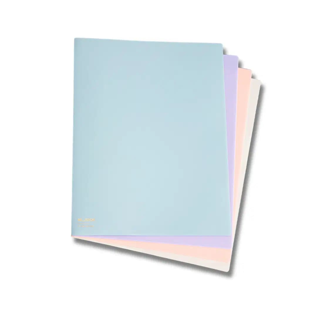 Pochette Pour Document a Coin 0.2MM/PP/A4 NS185 Deli 2