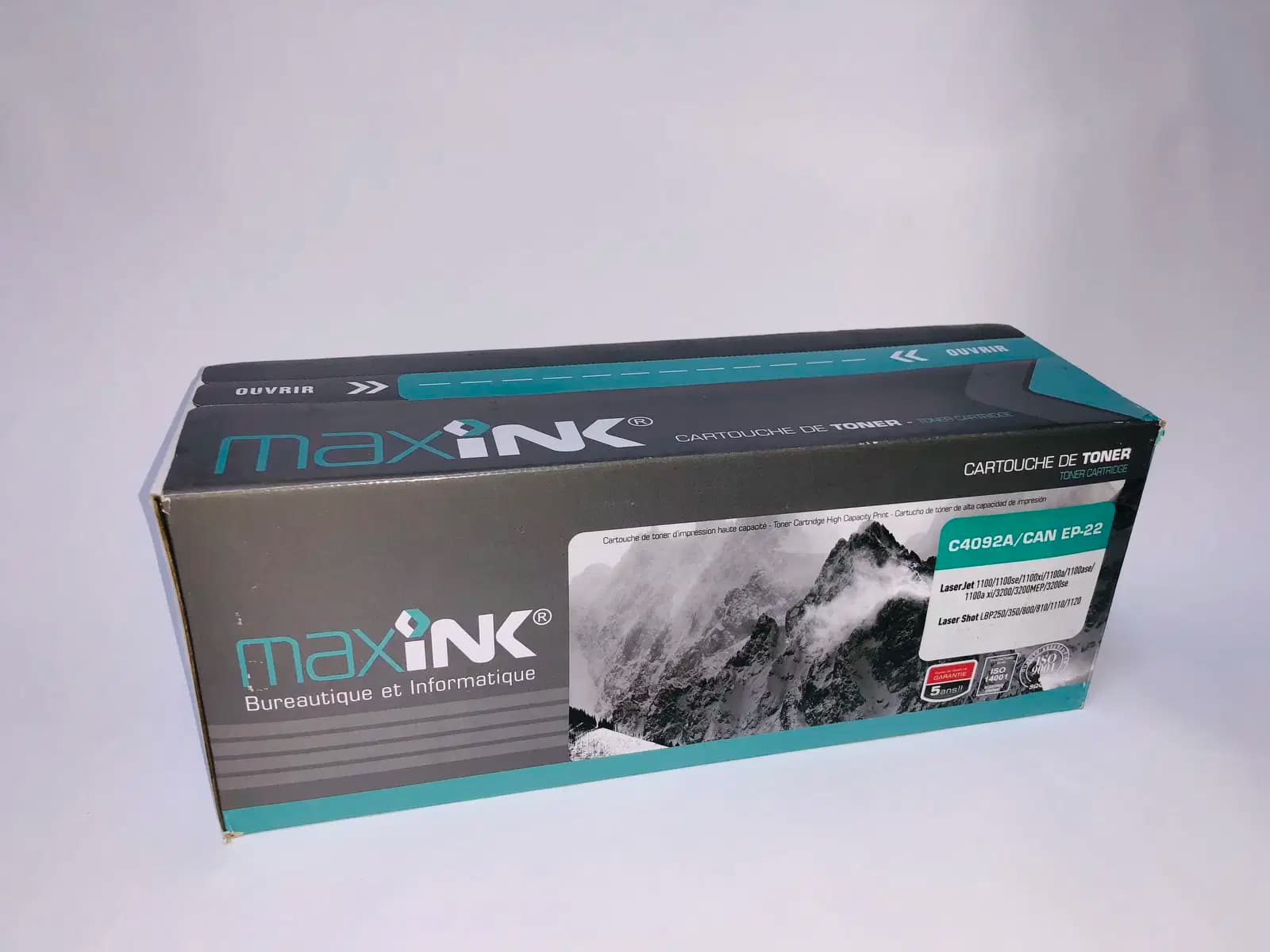 Cartouch Laser Tonner 92A Topink Hp 1100/LBP 1120/LBP800 Maxink Hp 1100/LBP 1120