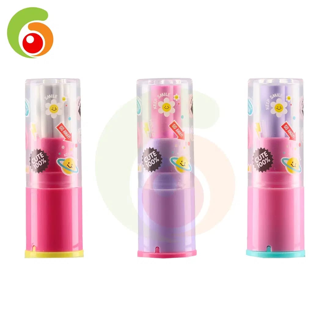 Taille Crayon + Gomme Rouge a Levre Bhm Ref E2110