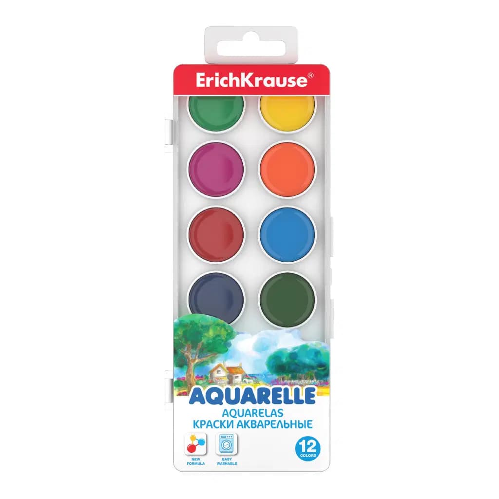 Aquarelle de 12 Erich Krause Ek 50581