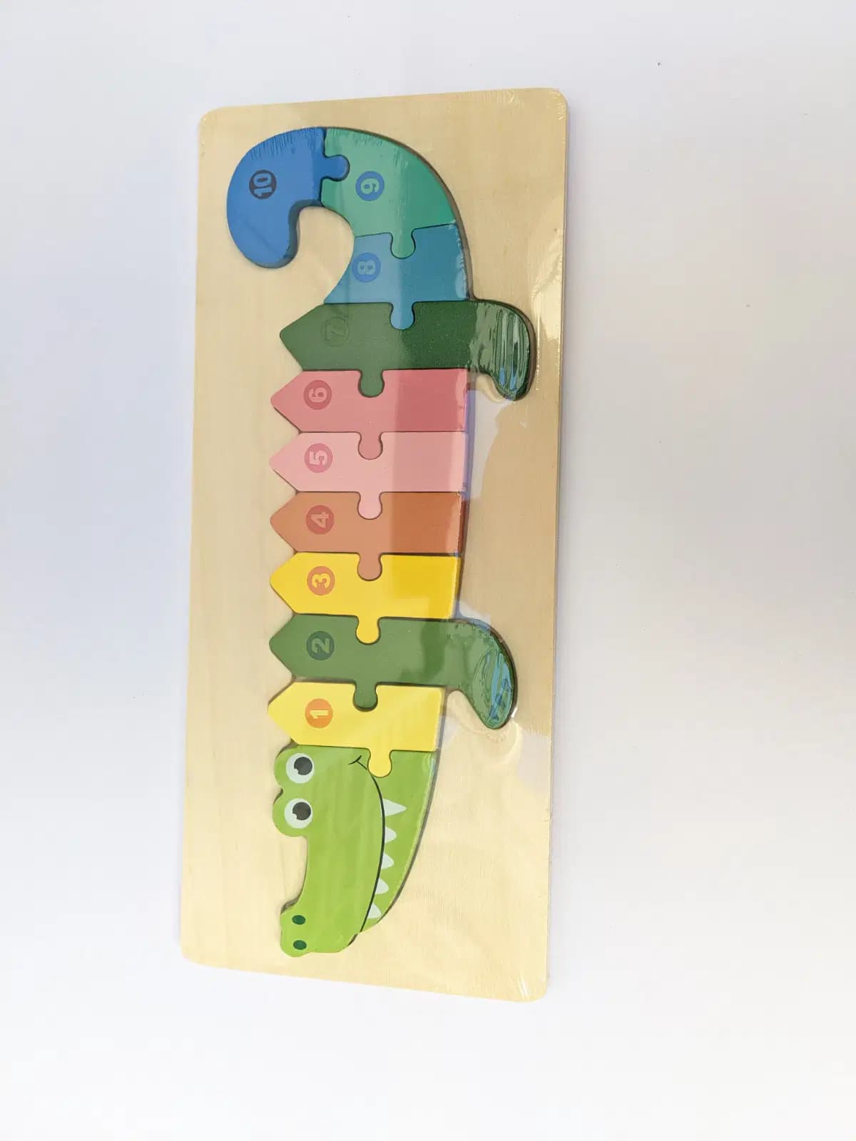 Puzzle Bloc Bois Dinomero 4M 22218-A 2