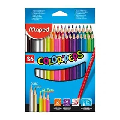 Crayon Couleur de 36 Boite Carton Color'peps Maped 3154148320173