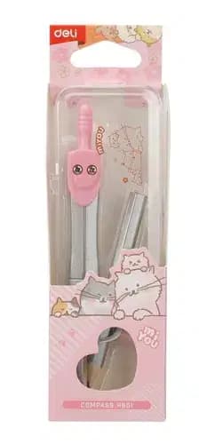 Compas Scolaire Avec Crayon en Boite Miyou Deli H601 2