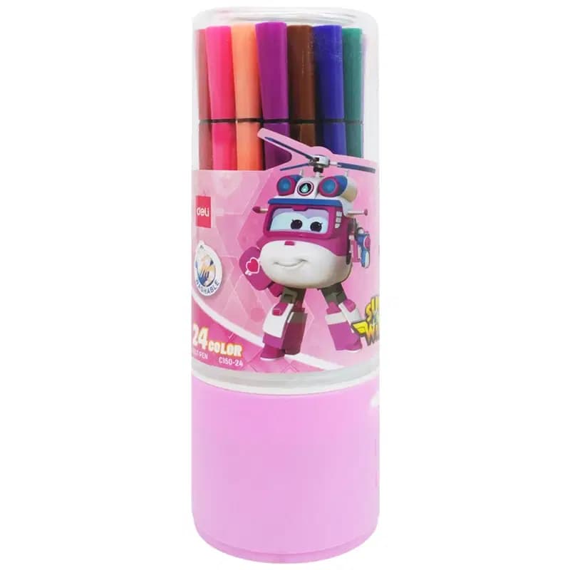 Feutre Scolaire Fantaisie Super Wings 150 24 Deli 3