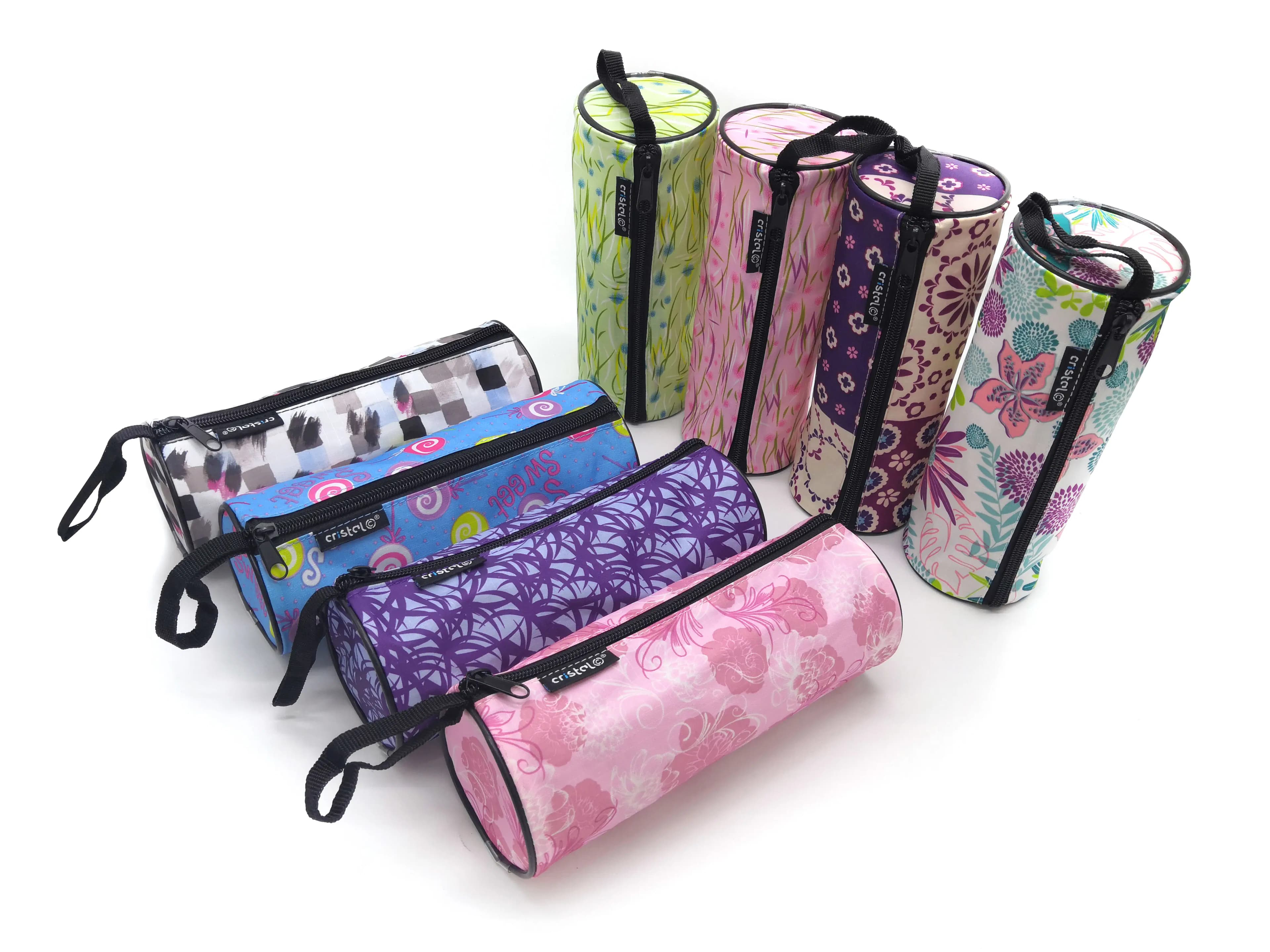Trousse Ronde Imprimee 24 Coul Cristal Ref CR-1907 6915087419079