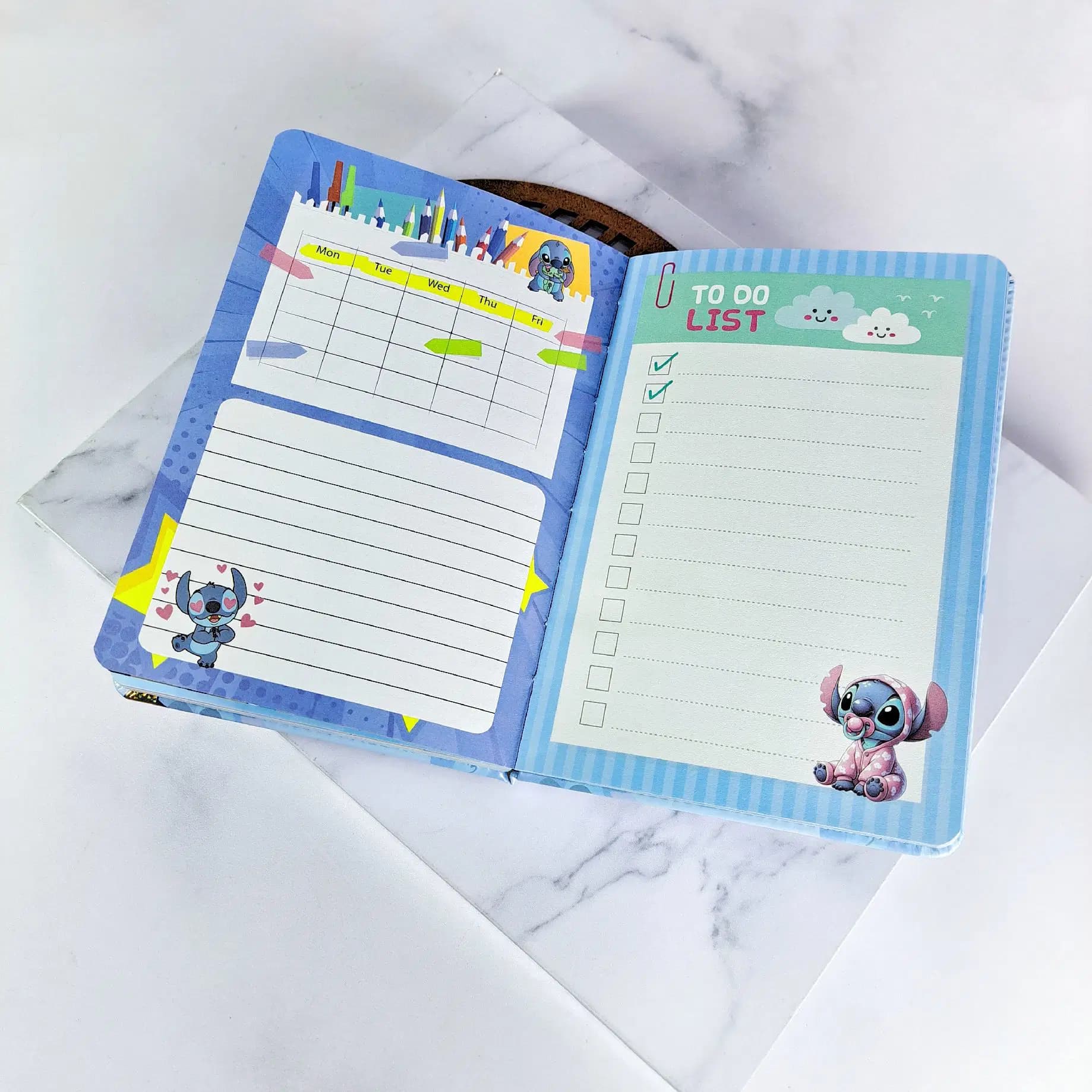 Carnet Agenda Stitch Bhm Ref 922-12 3