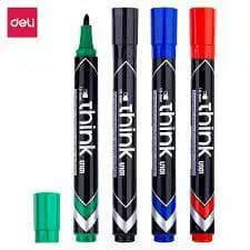 Marqueur Permanent Tete Coupee Deli U101