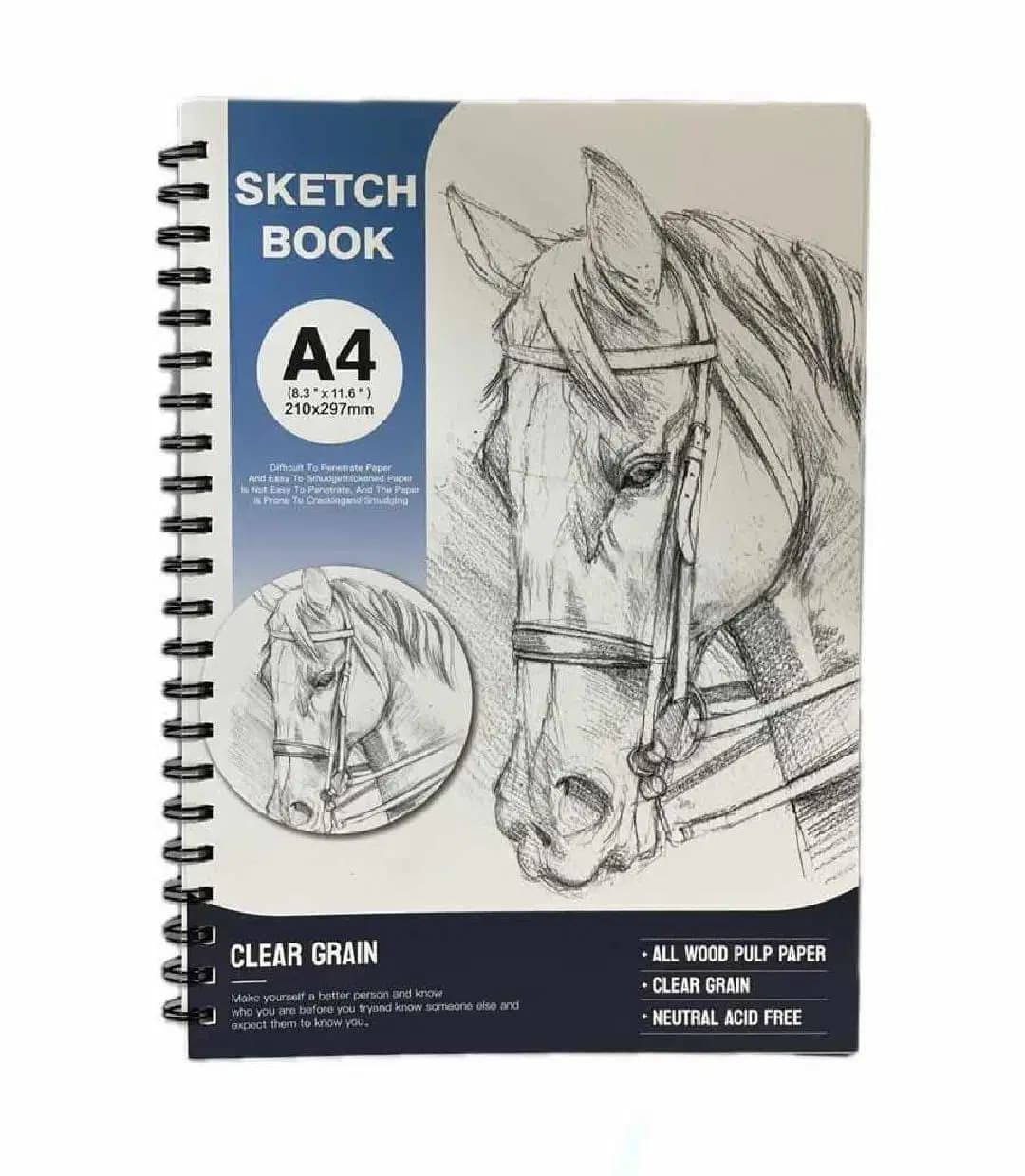 Bloc Note Dessin Spiral A3 Clear Grain 160GRS Vision Ref 2403