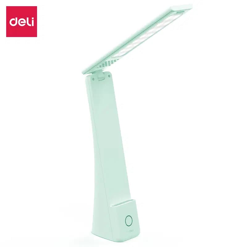 Lampe de Bureau Rechargeable Avec Porte Telephone Deli 1200 Ref 17855