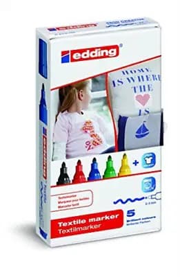 Edding 4500/5S Textile Marker Set