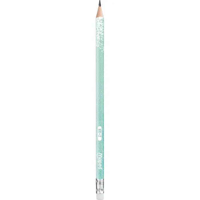 Crayon Graph Plas Glitterdeco Hb Gom POT*72 Maped 851805 4