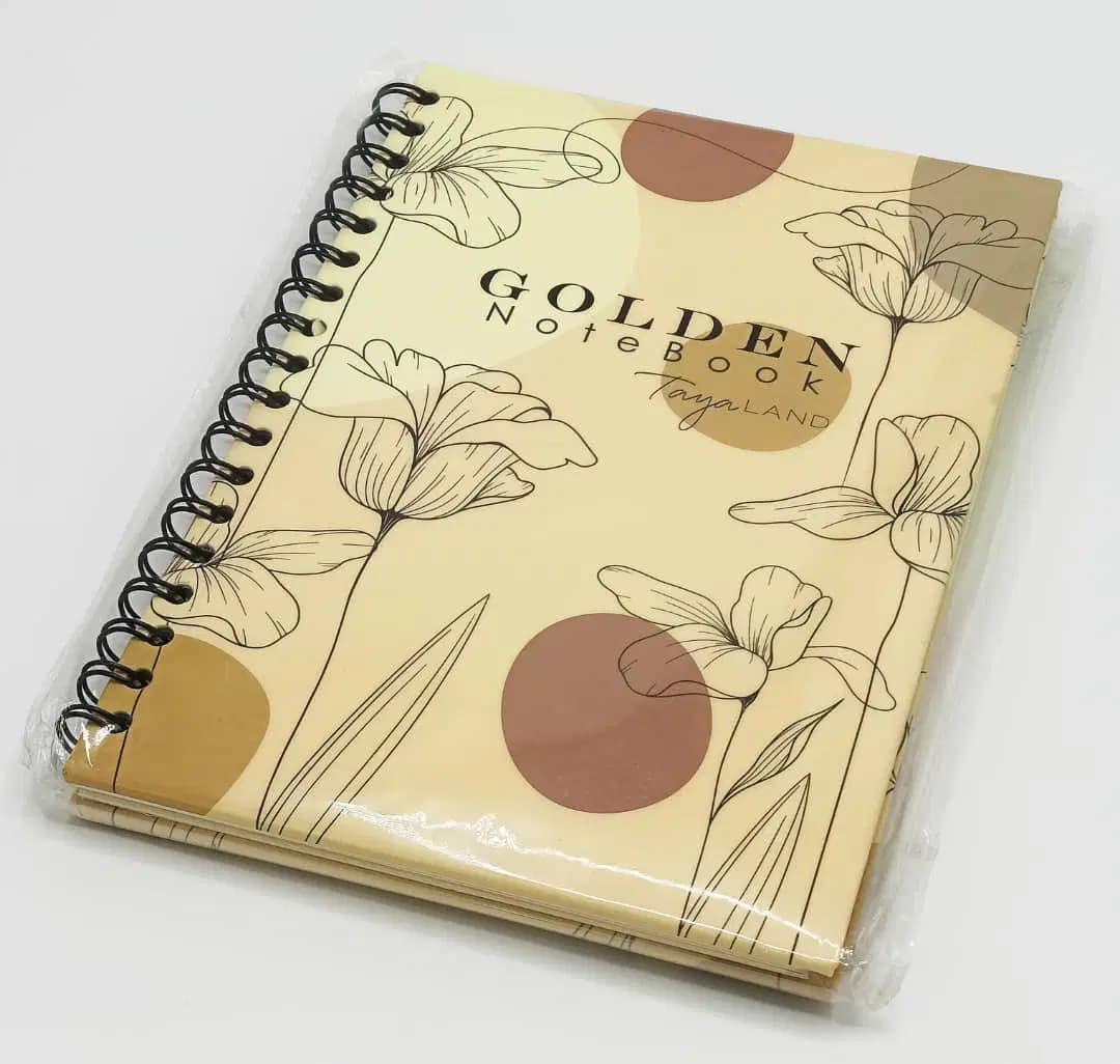 Bloc Note Goldness Colletion B5 Spiral Noir 2624