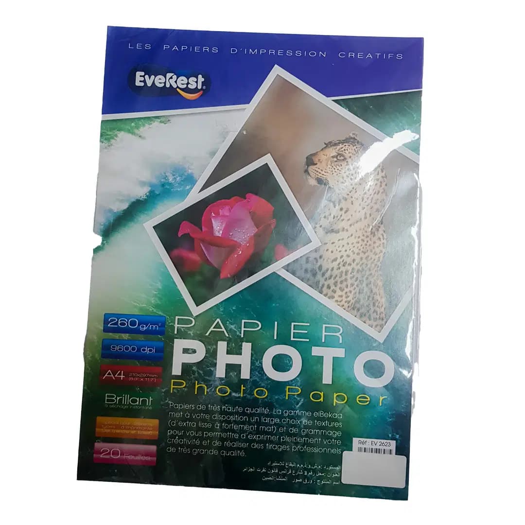 Papier Photo A3 180G EV2624 2