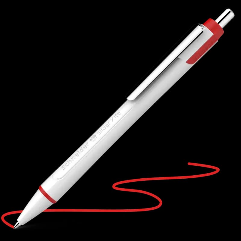 Schneider Stylo a Bille Slider Xite Ass F Rouge Ref 133202