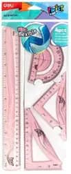 Ensemble de Tracage Ultra Flexible 3EQ+1R/30CM+RAB Twist Deli H23 6921734908902