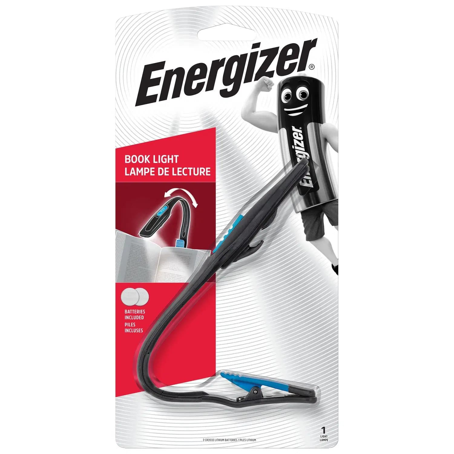 Book Light Lampe de Lecture Energizer