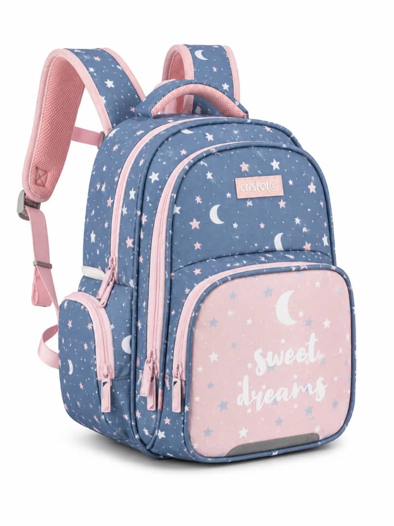 Sac a Dos Scolaire Cristal CR-5207 4