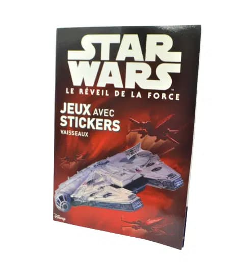 Livre Jeux Avec Stickers de Vaisseaux Disney -hachette-