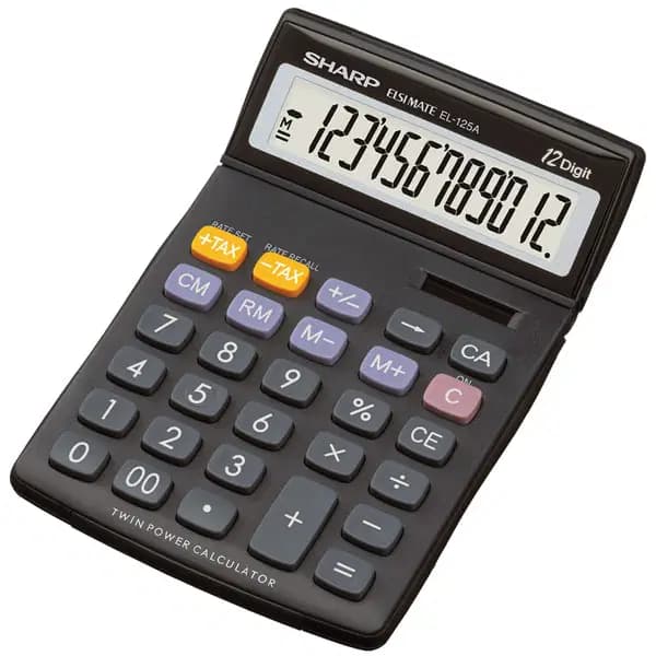 Calculatrice de Bureau Sharp EL-125A