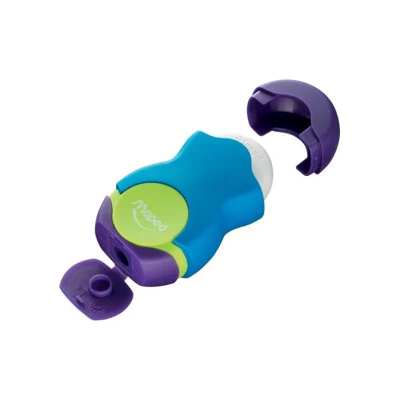 Taille Crayons Gomme Loopy Colorful 1 Trou Di Maped Ref 049121 3