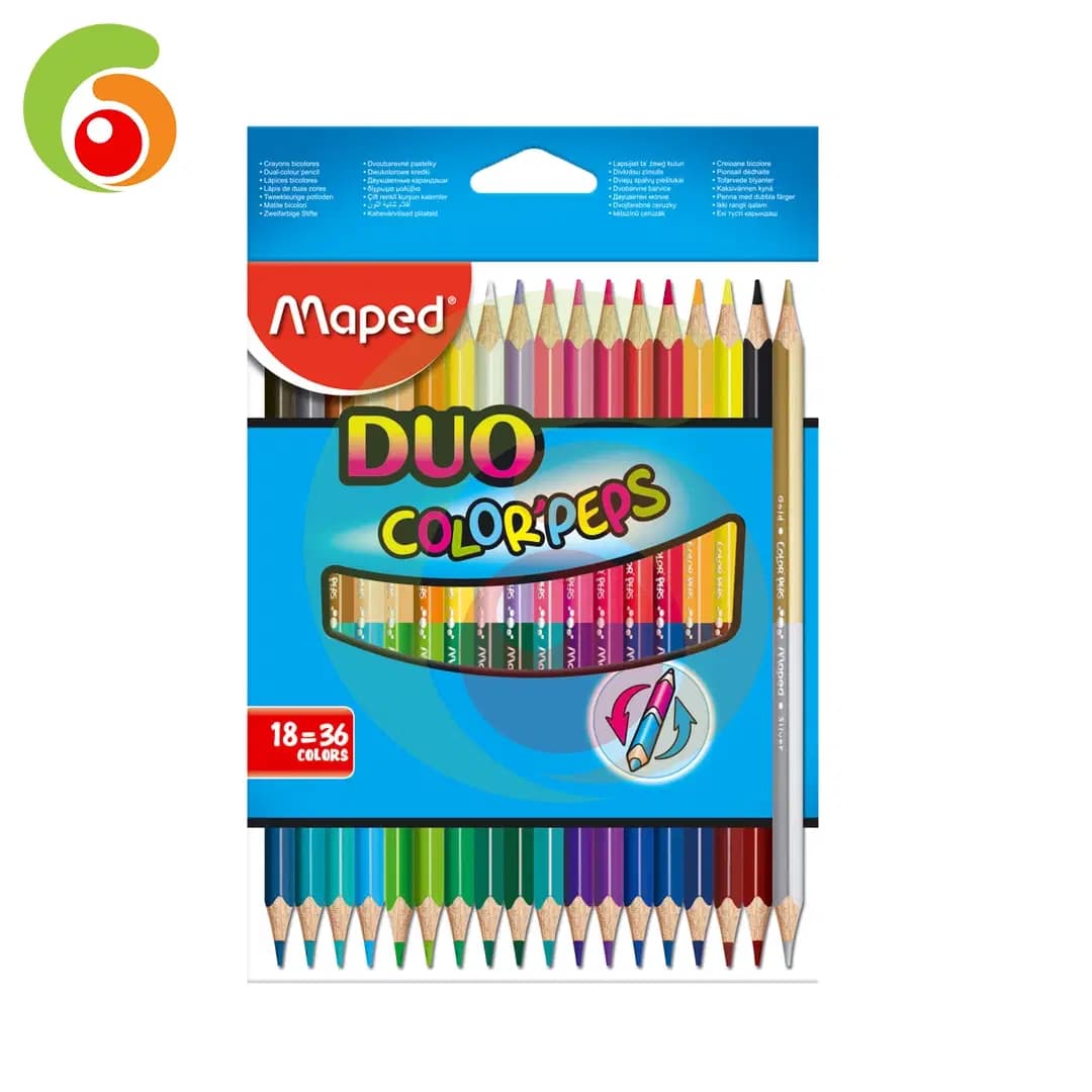 Crayon de Couleur Boite de 18 Maped