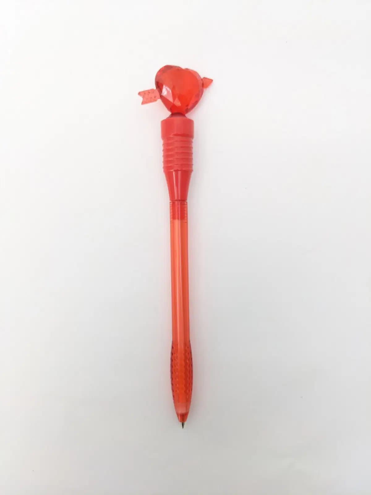 Stylo Fantaisie Monde Coeur Rouge Presentoire de 30PCS Ref 8684-1