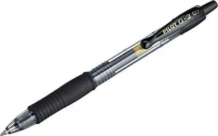 Stylo Gel Retractable G-2 Bleu et Noir 0.7 Bleu 0.7 Mm Pilot S20/051677