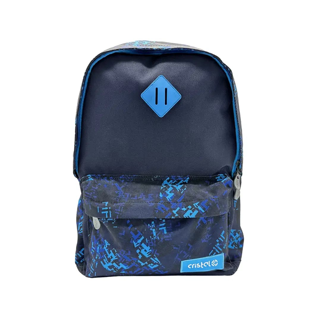 Sac a Dos Scolaire 2 Comp Diff Motifs 17 Cristal Ref CR-4635 2