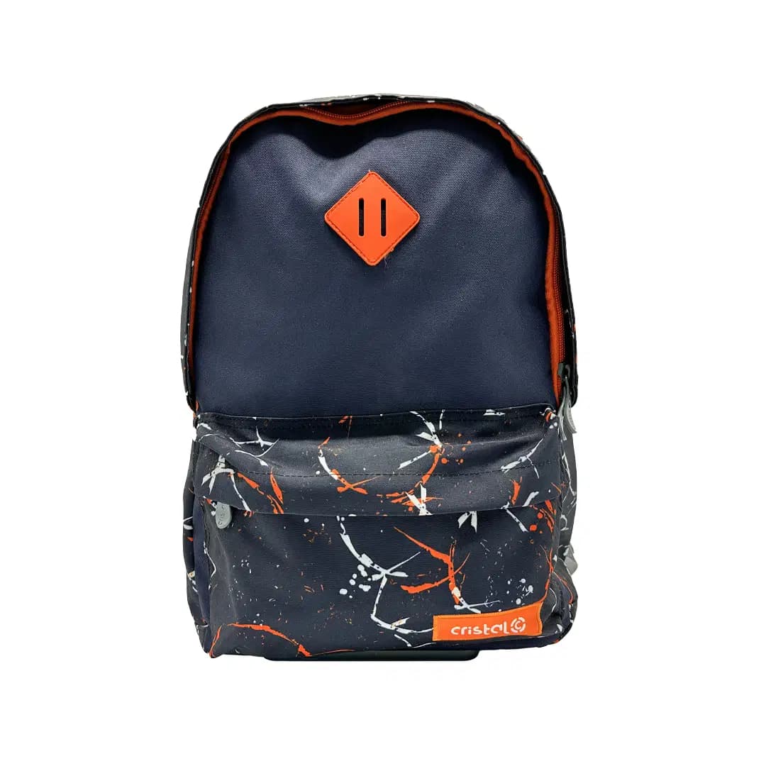 Sac a Dos Scolaire 2 Comp Diff Motifs 17 Cristal Ref CR-4635 3