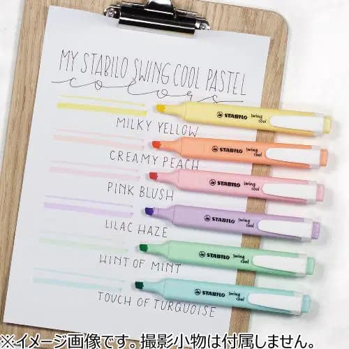 Surligeur Swing Coul Pastel Stabilo 275