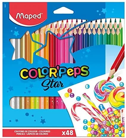 Crayon Couleur de 48 Maped 832048