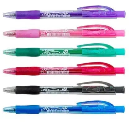 Stylo a Bille Marathon en Presentoir de 60 Pcs