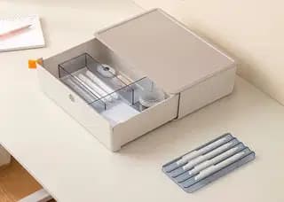 Boite de Rangement de Bureau Deli XDM31